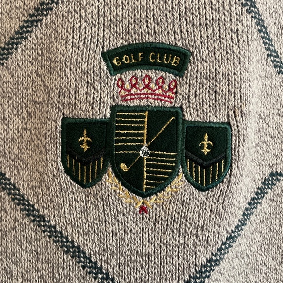 Izod men’s large heavy cotton sweater - Picture 1 of 4